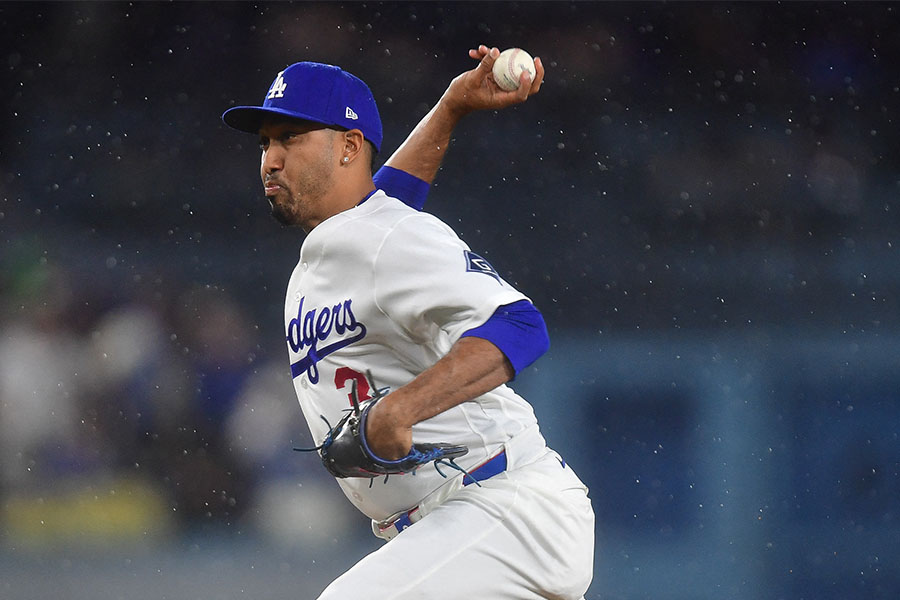 ドジャースのエドウィン・ディアス【写真：ロイター】