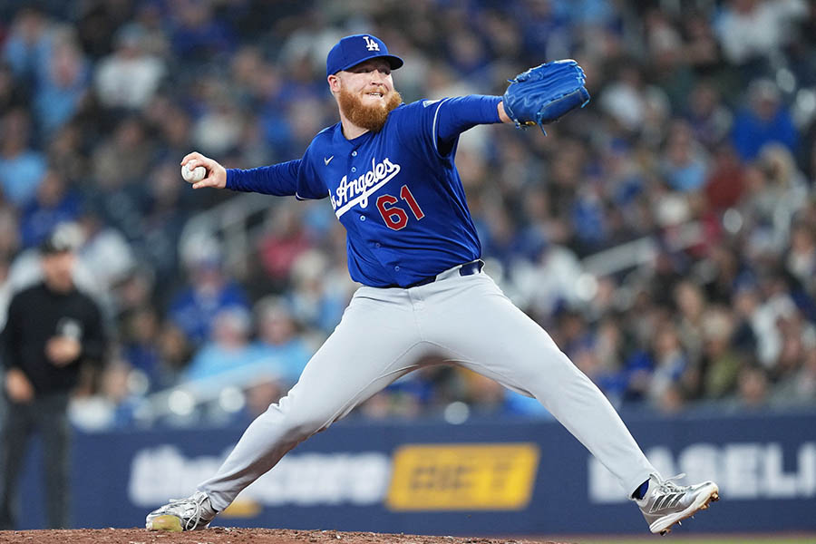 ドジャースのウィル・クライン【写真:ロイター】