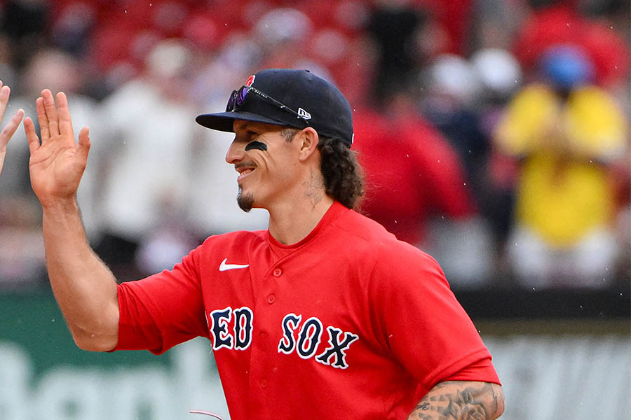 レッドソックスのジャレン・デュラン【写真：ロイター】