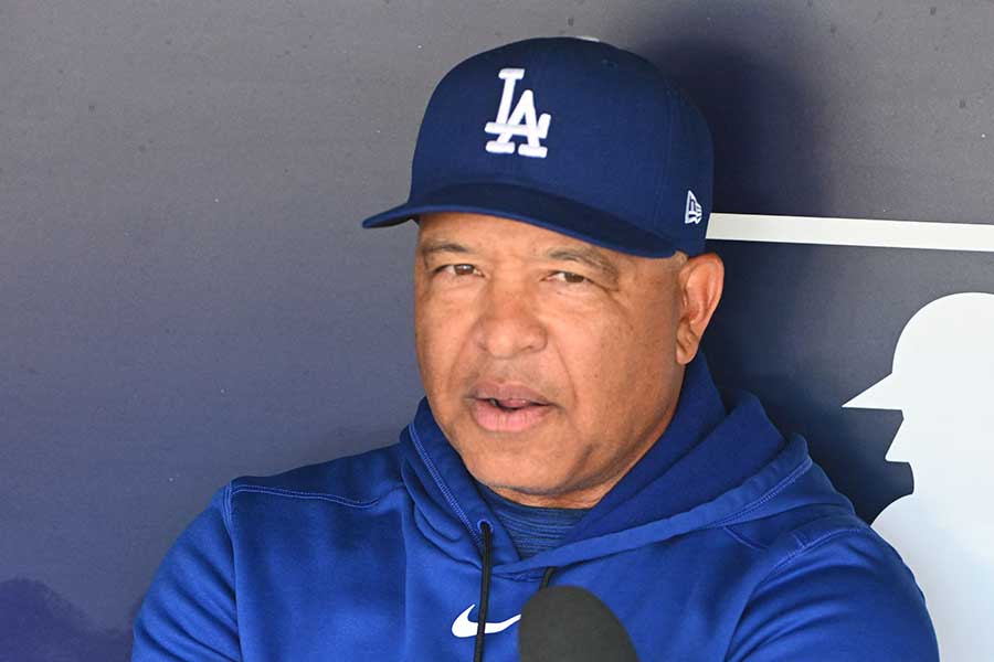 ドジャースのデーブ・ロバーツ監督【写真:ロイター】