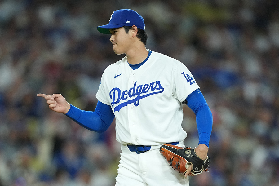 メッツ戦で好投した大谷【写真:ロイター】