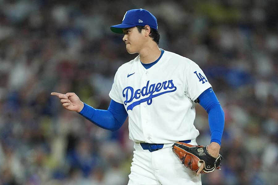 メッツ戦に先発登板したドジャースの大谷翔平【写真：ロイター】