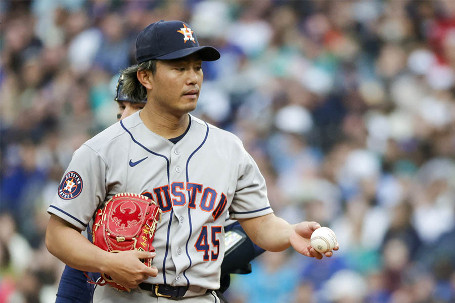 アストロズの今井達也【写真：ロイター】