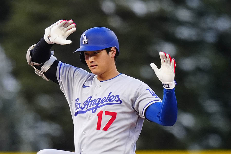 ドジャースの大谷翔平【写真：ロイター】
