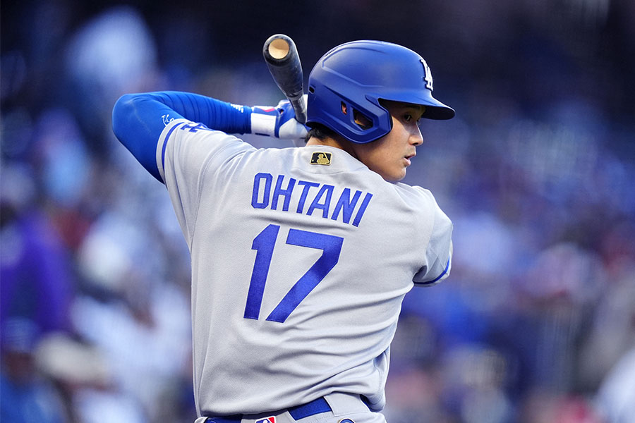 ロッキーズ戦は5打数2安打で勝利に貢献したドジャースの大谷翔平【写真：ロイター】
