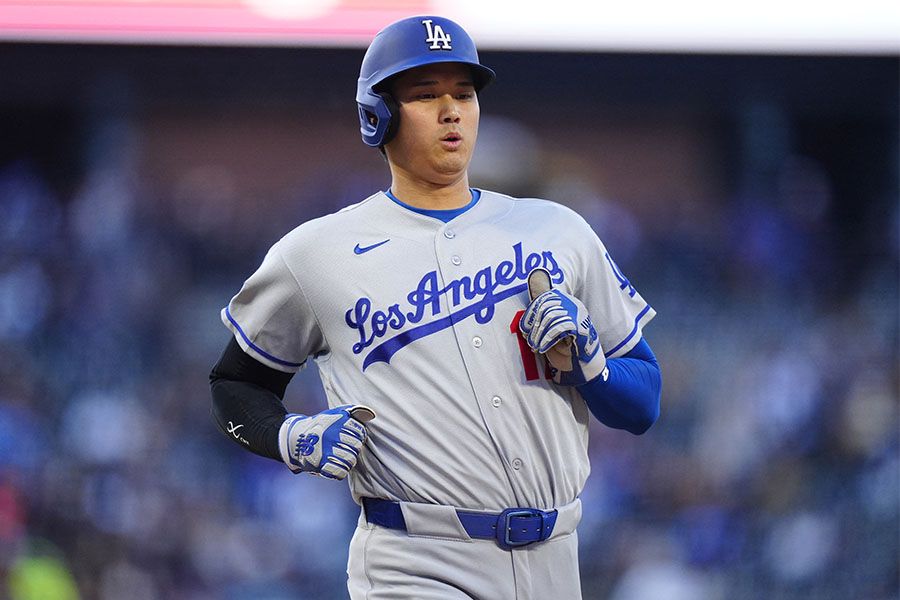 敵地ロッキーズ戦に出場したドジャースの大谷翔平【写真：ロイター】