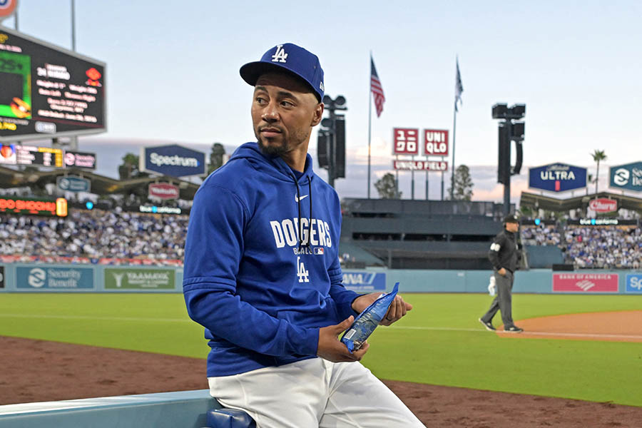 ドジャースのムーキー・ベッツ【写真：ロイター】
