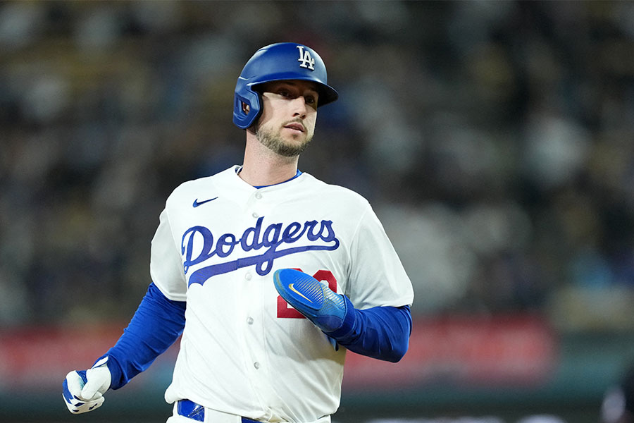 ドジャースのカイル・タッカー【写真：ロイター】