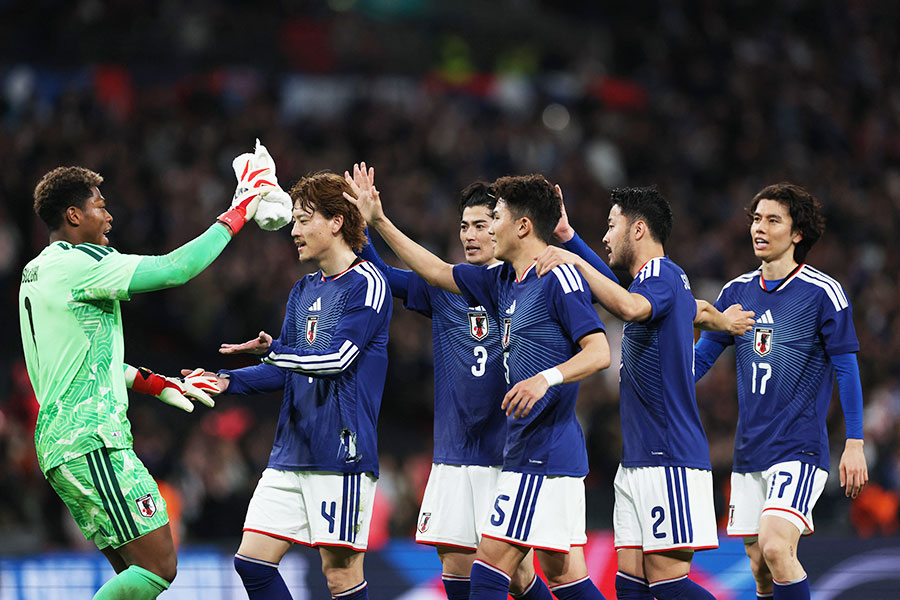 サッカー日本代表【写真：ロイター/アフロ】