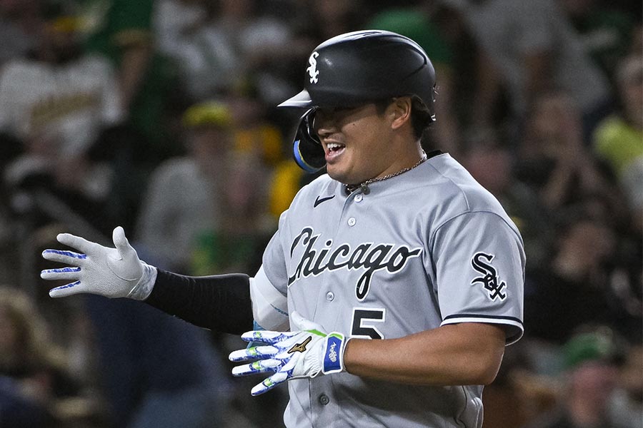 ホワイトソックスの村上宗隆【写真：ロイター】