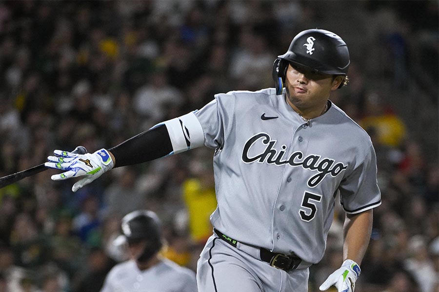 アスレチックス戦で6号満塁弾を放ったホワイトソックスの村上宗隆【写真：ロイター】