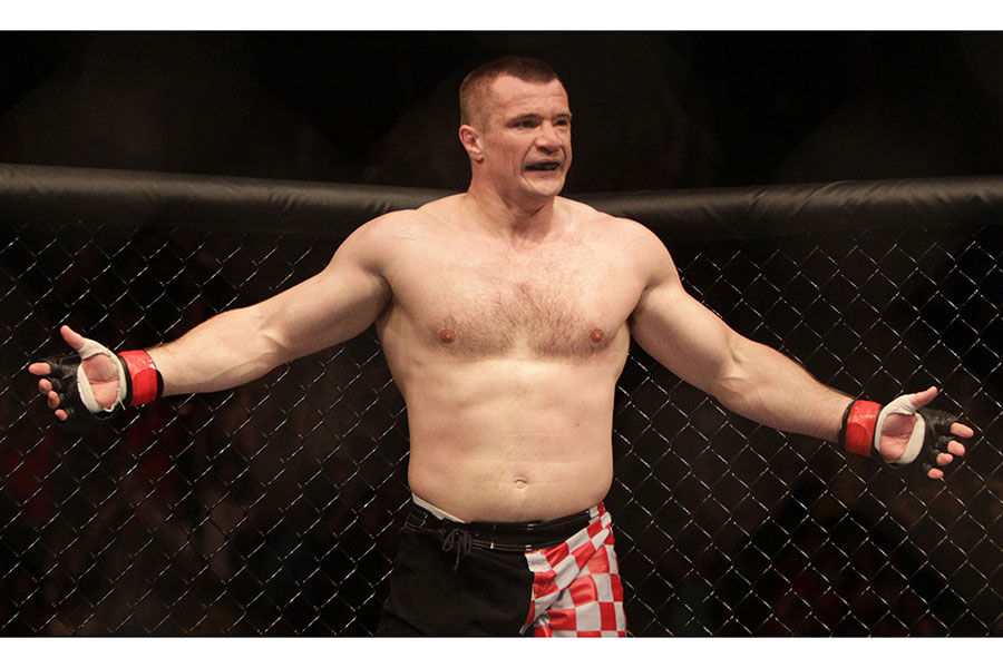 元格闘家のミルコ・クロコップ氏（2010年6月撮影）【写真：AP/アフロ】