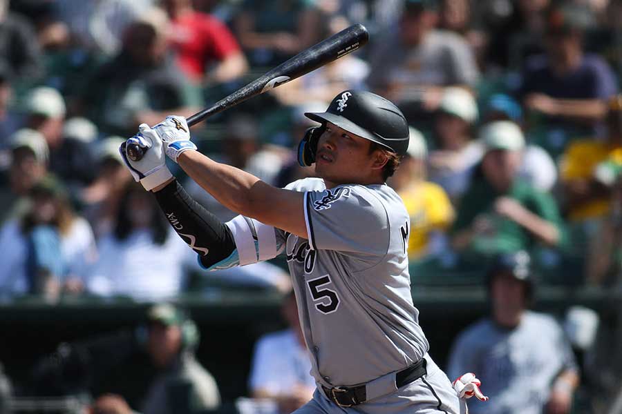 7号ソロを放ったホワイトソックスの村上宗隆【写真：ロイター】