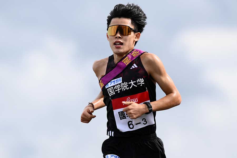 国学院大時代の伊地知賢造【写真：SportsPressJP/アフロ】