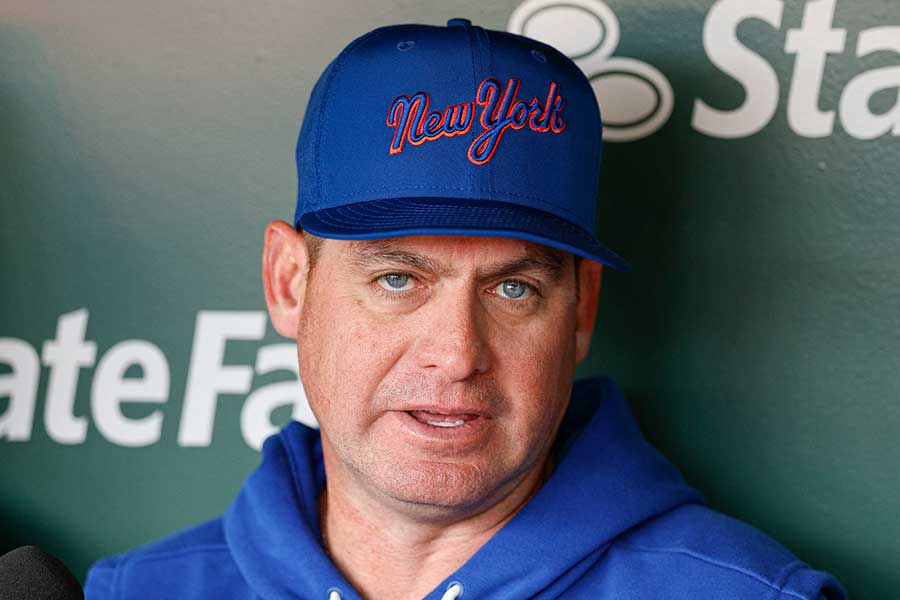 メッツのカルロス・メンドーサ監督【写真：ロイター】