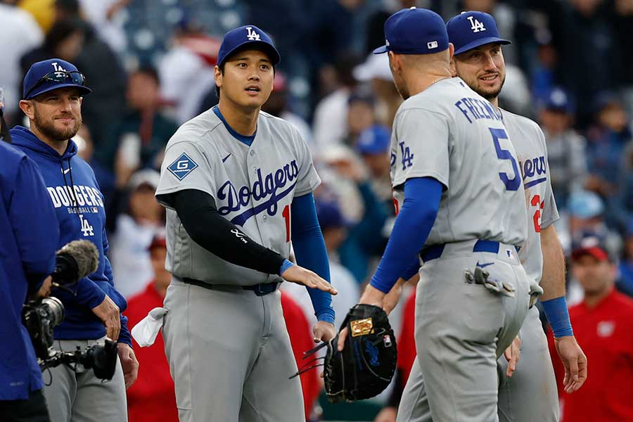 ドジャース【写真：ロイター】