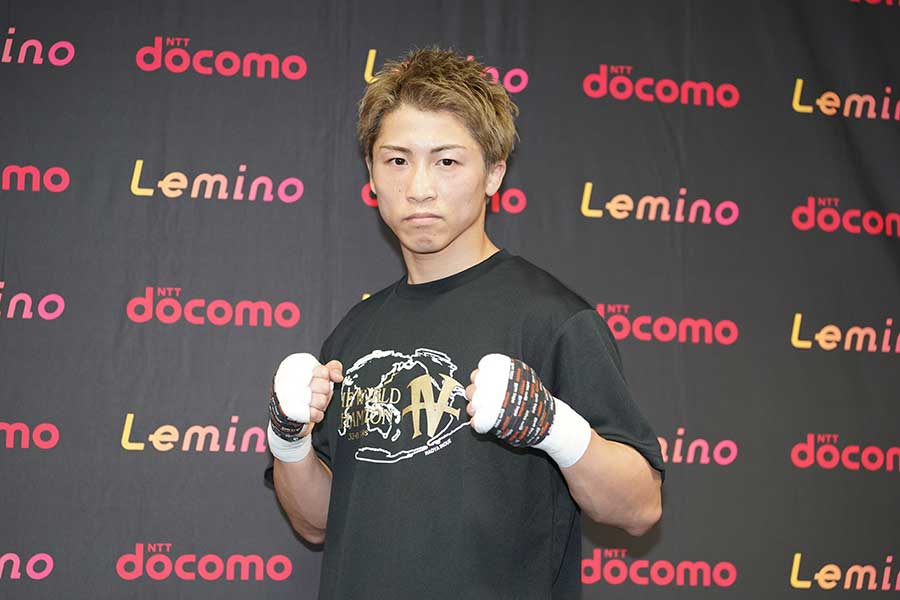 中谷戦に向けて自信をのぞかせた井上尚弥【写真：澤田直人】