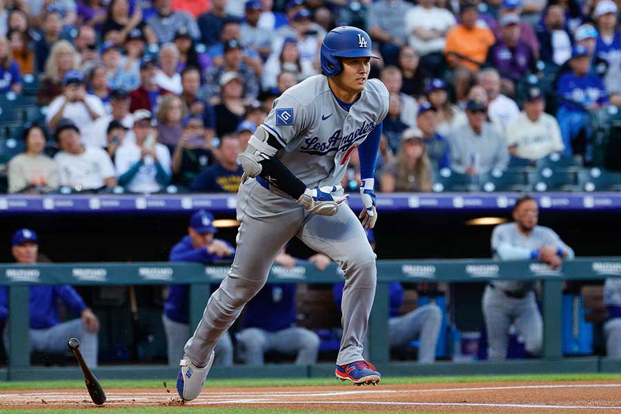 ドジャースの大谷翔平【写真：ロイター】