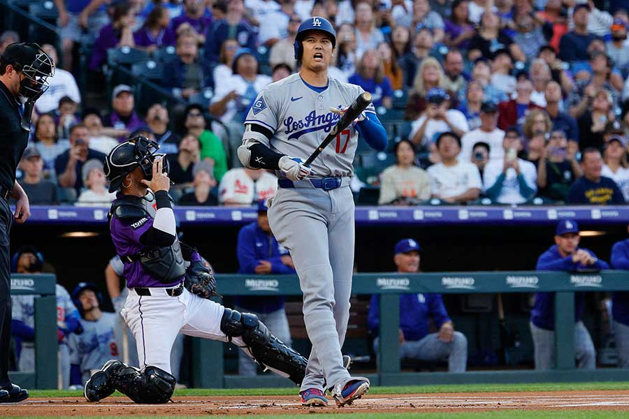 ドジャースの大谷翔平【写真：ロイター】