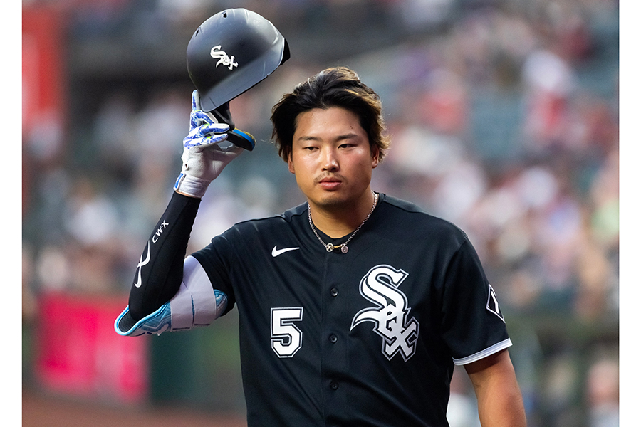 敵地ダイヤモンドバックス戦に「2番・一塁」で先発出場したホワイトソックスの村上宗隆【写真：ロイター】