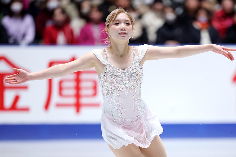 村上遥奈【写真：西村尚己/アフロスポーツ】