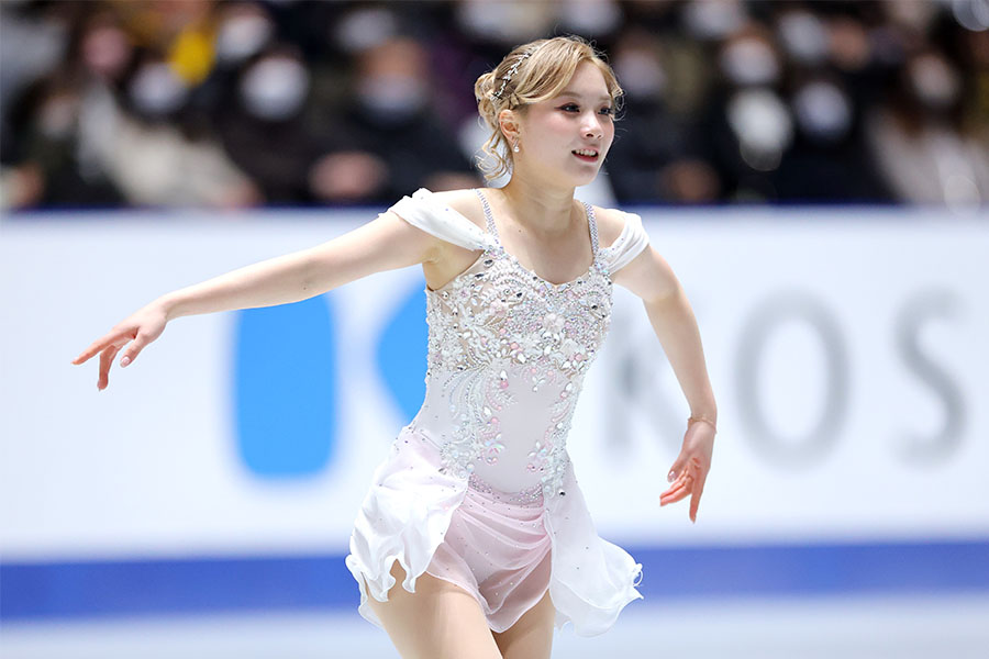 村上遥奈【写真：西村尚己/アフロスポーツ】