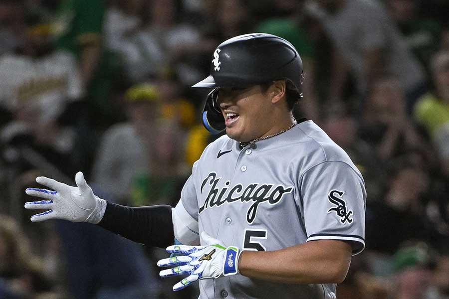 ホワイトソックスの村上宗隆【写真：ロイター】