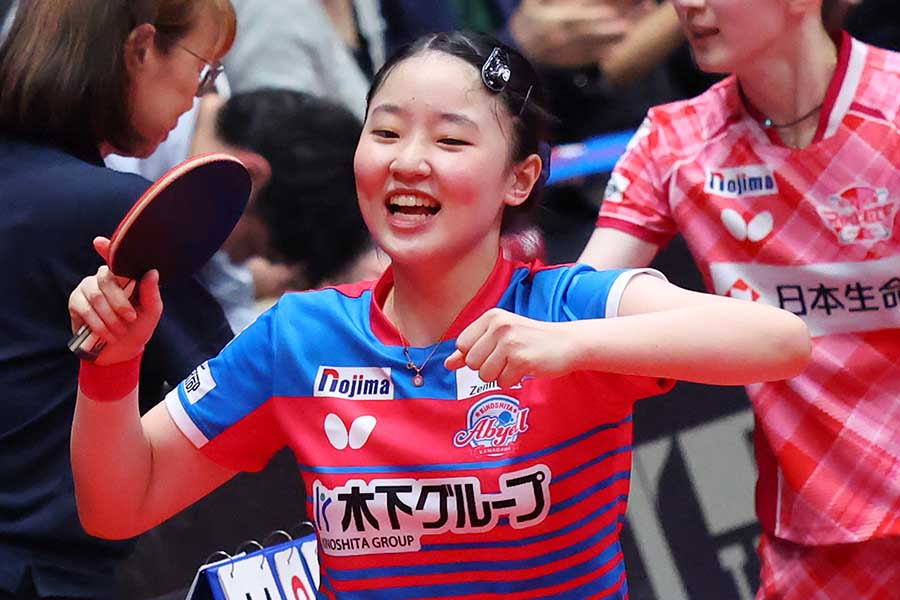 張本美和【 写真：YUTAKA/アフロスポーツ】