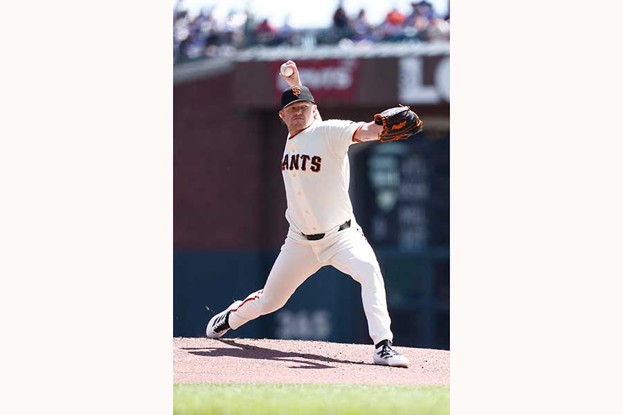ジャイアンツのローガン・ウェブ【写真：ロイター】