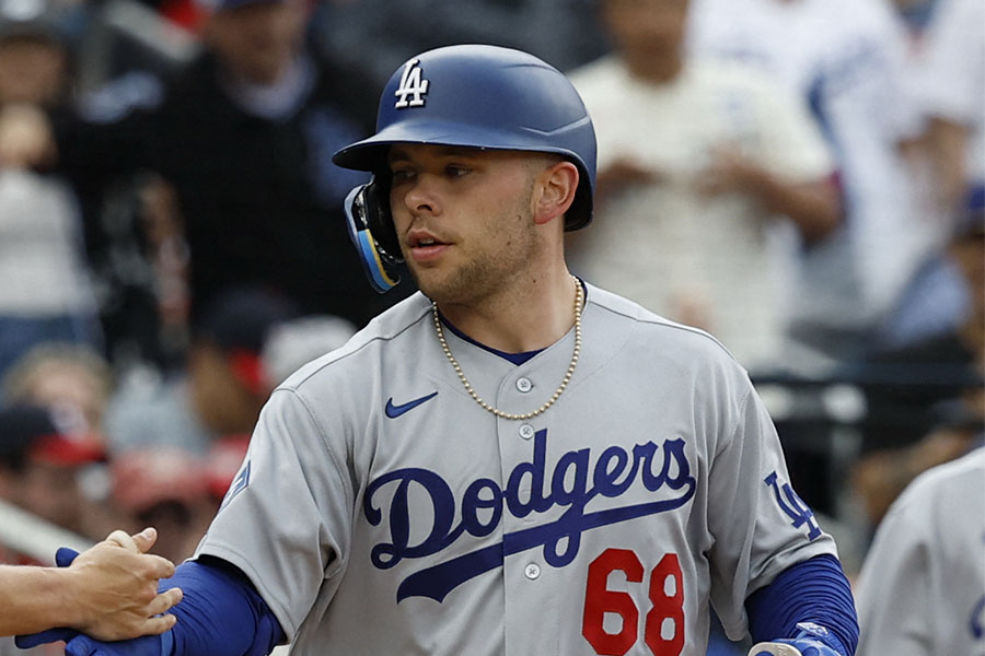 ドジャースのラッシング【写真：ロイター】