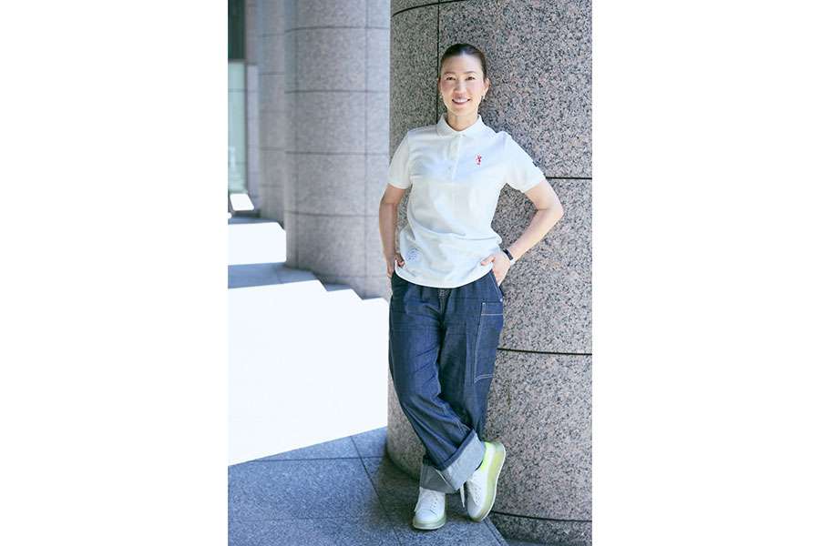 プロゴルファー・上田桃子【写真：くさかべまき】