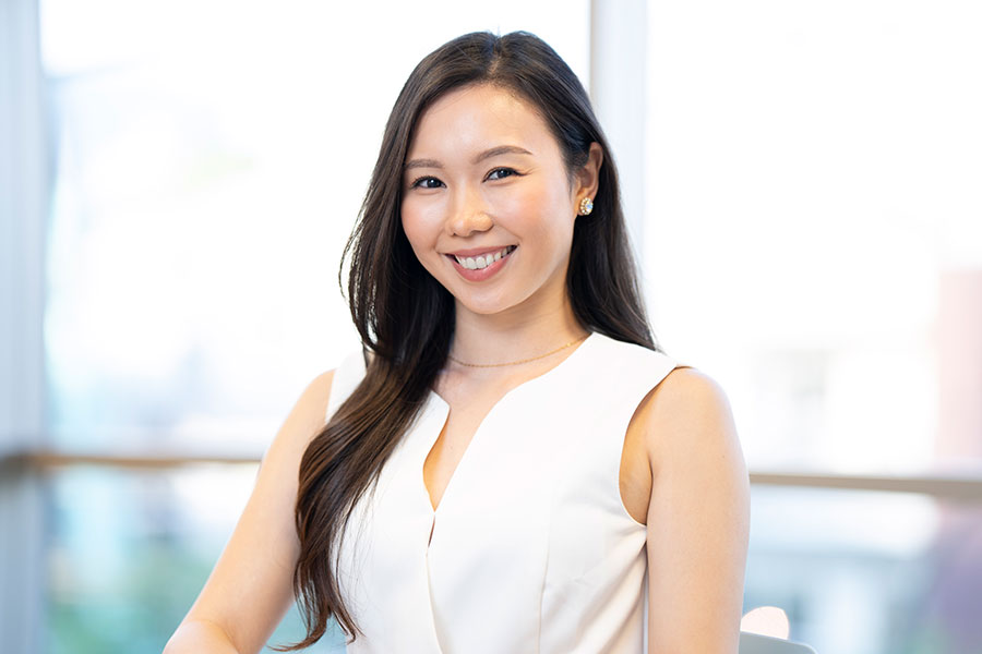 過酷なオーディションについて説明する橋詰愛さん【写真：増田美咲】