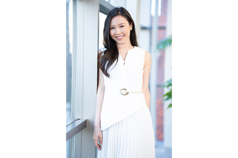 橋詰さんは周囲のサポートを力に変えて大きな夢に向かう【写真：増田美咲】