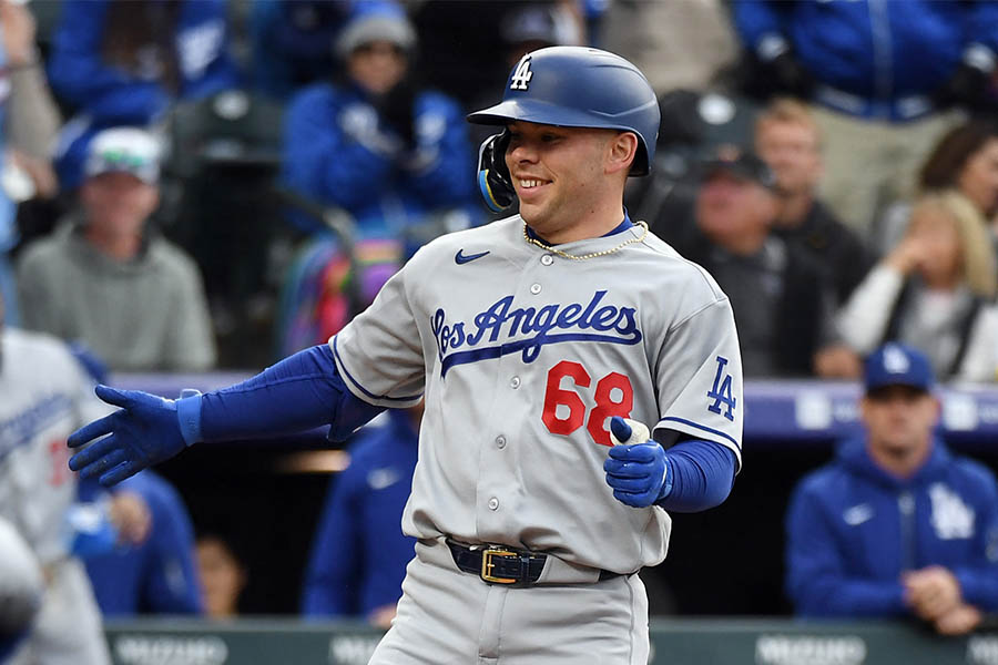 ドジャースのラッシング【写真：ロイター】
