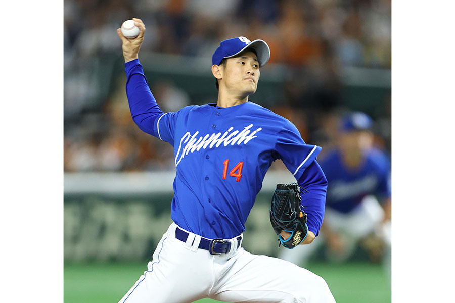 中日の草加勝（2025年10月撮影）【写真：産経新聞社】