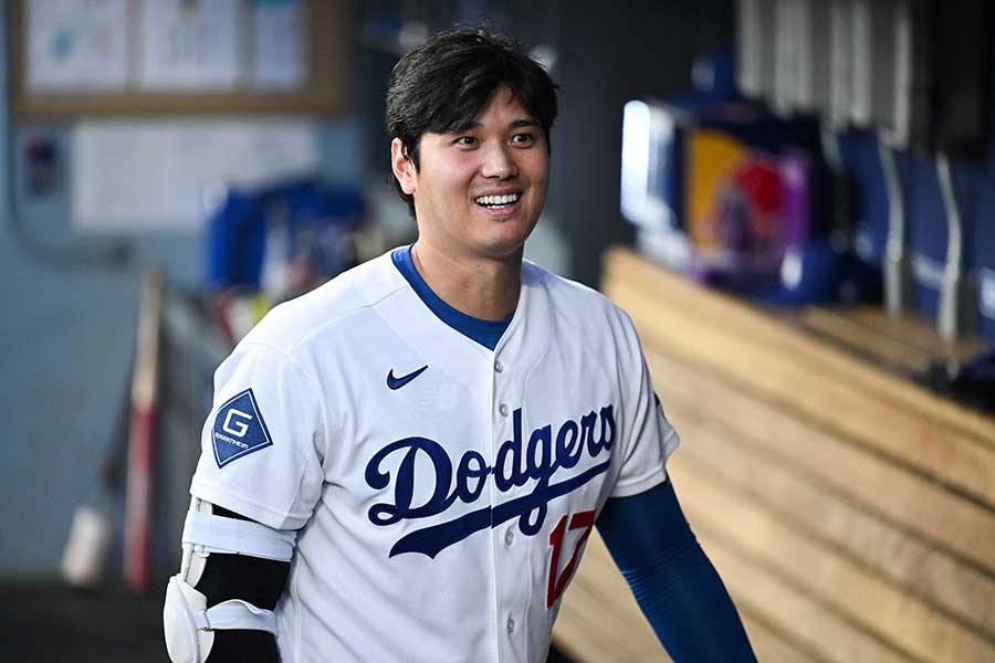ドジャースの大谷翔平【写真：ロイター】