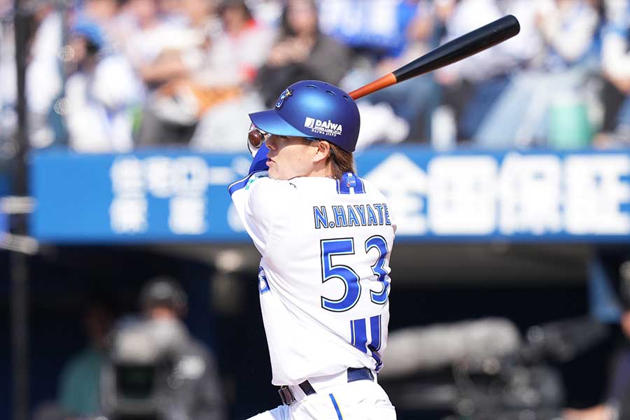 DeNAの中川颯【写真：産経新聞社】