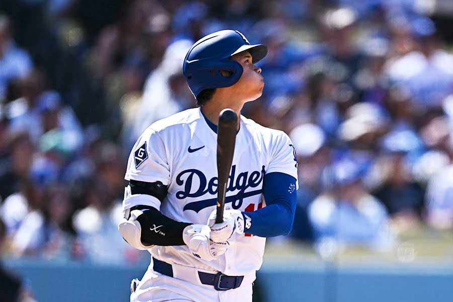 6号を放ったドジャースの大谷翔平【写真：ロイター】