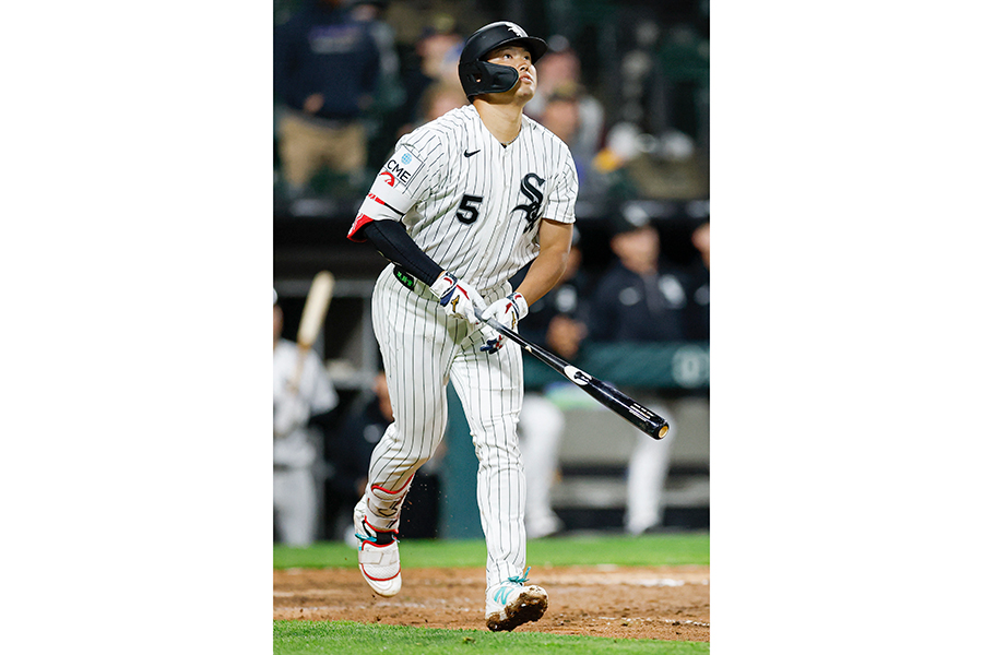 12号3ランを放ったホワイトソックスの村上宗隆【写真：ロイター】