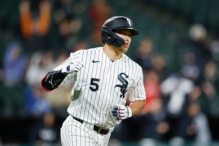 12号3ランを放ったホワイトソックスの村上宗隆【写真：ロイター】