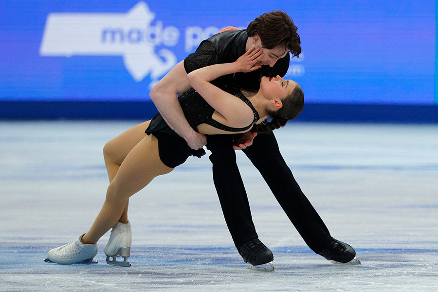 ケリー・アン・ローレン、ルーカス・エティエ組【写真：ロイター/アフロ】