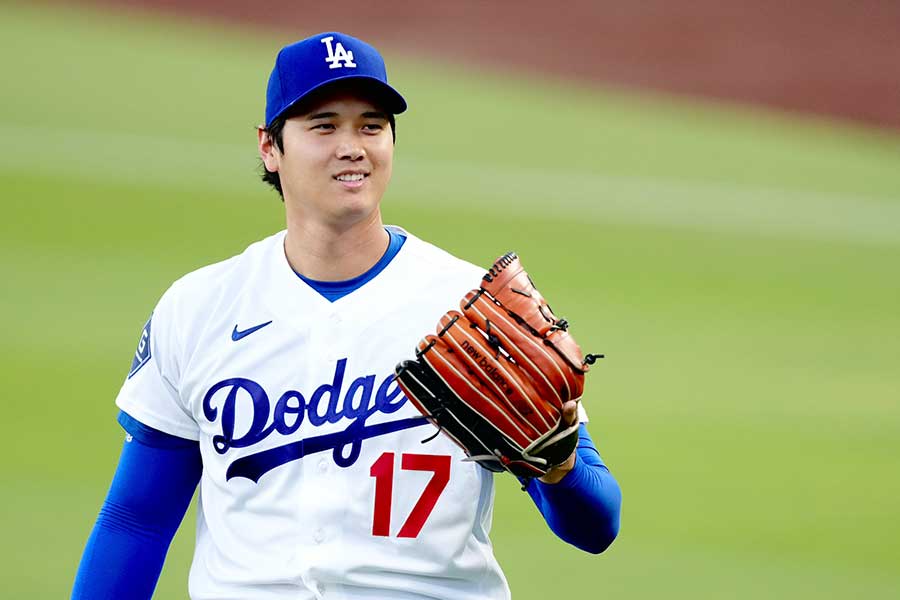 ドジャースの大谷翔平【写真：黒澤崇】