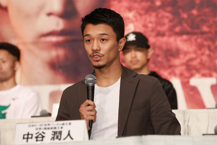 中谷潤人【写真：山口比佐夫】
