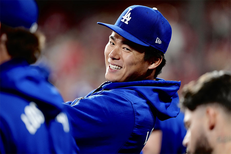 ドジャースの山本由伸【写真：黒澤崇】