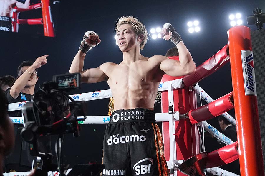 中谷潤人に勝利した井上尚弥【写真提供：（C）Lemino/SECOND CAREER/NAOKI FUKUDA】
