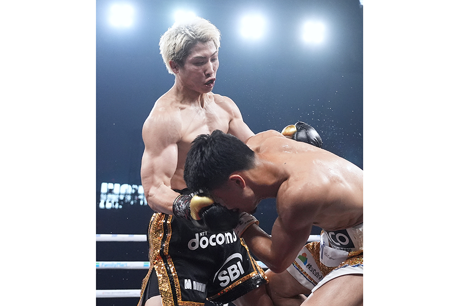 中谷潤人に判定勝ちした井上尚弥【写真提供：（C）Lemino/SECOND CAREER/NAOKI FUKUDA】