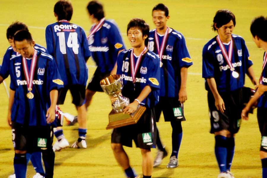 ガンバ大阪ユースでは2度の日本一を経験した【写真提供：（C）GAMBA OSAKA】