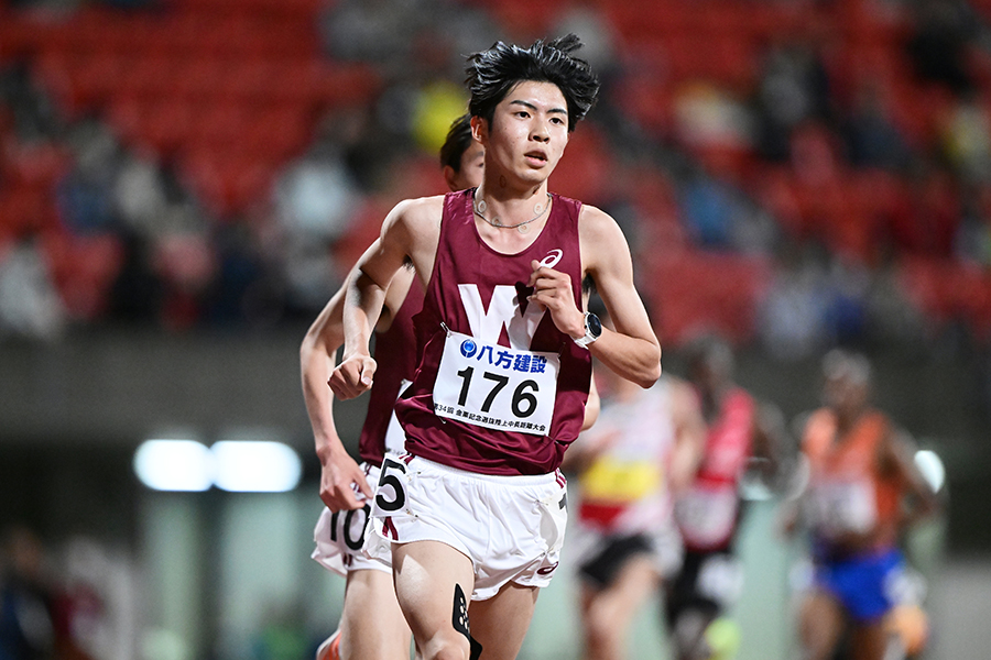 早稲田大の増子陽太【写真：アフロスポーツ】