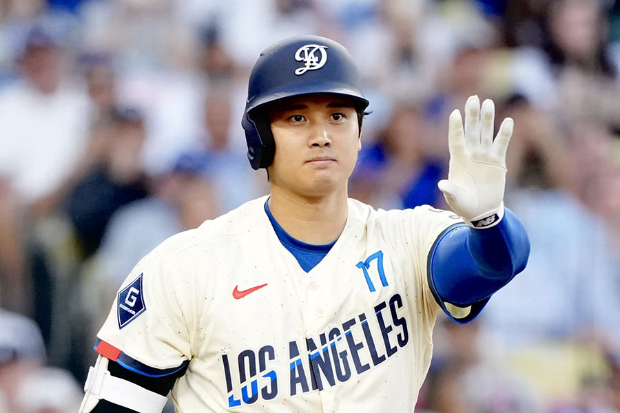 ドジャースの大谷翔平【写真：黒澤崇】