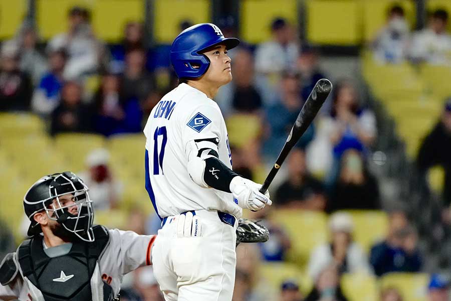 ドジャースの大谷翔平【写真:黒澤崇】